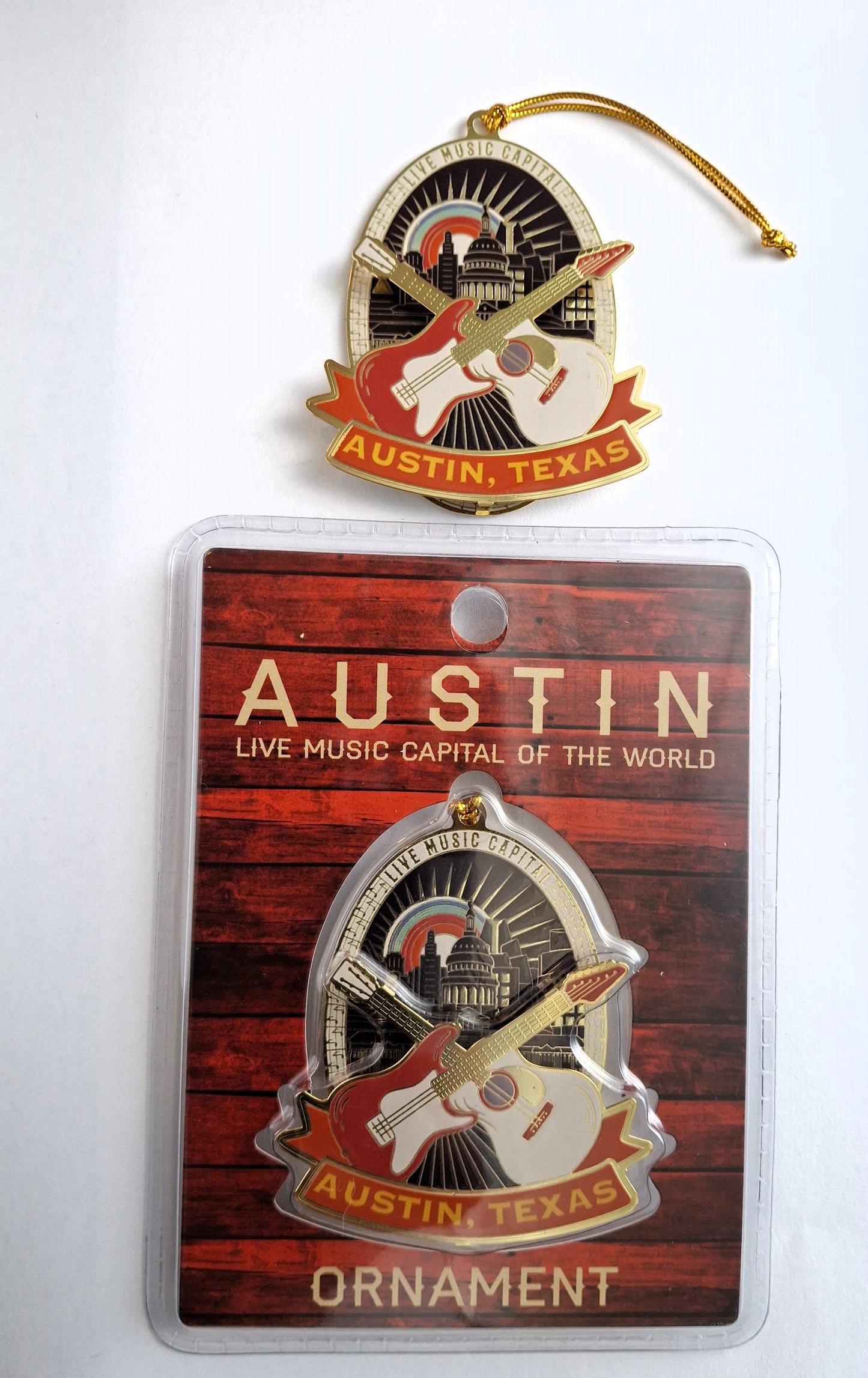 Live Music Capital of the World Ornament