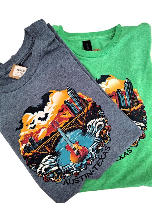 Congress Bridge Serenade Tee