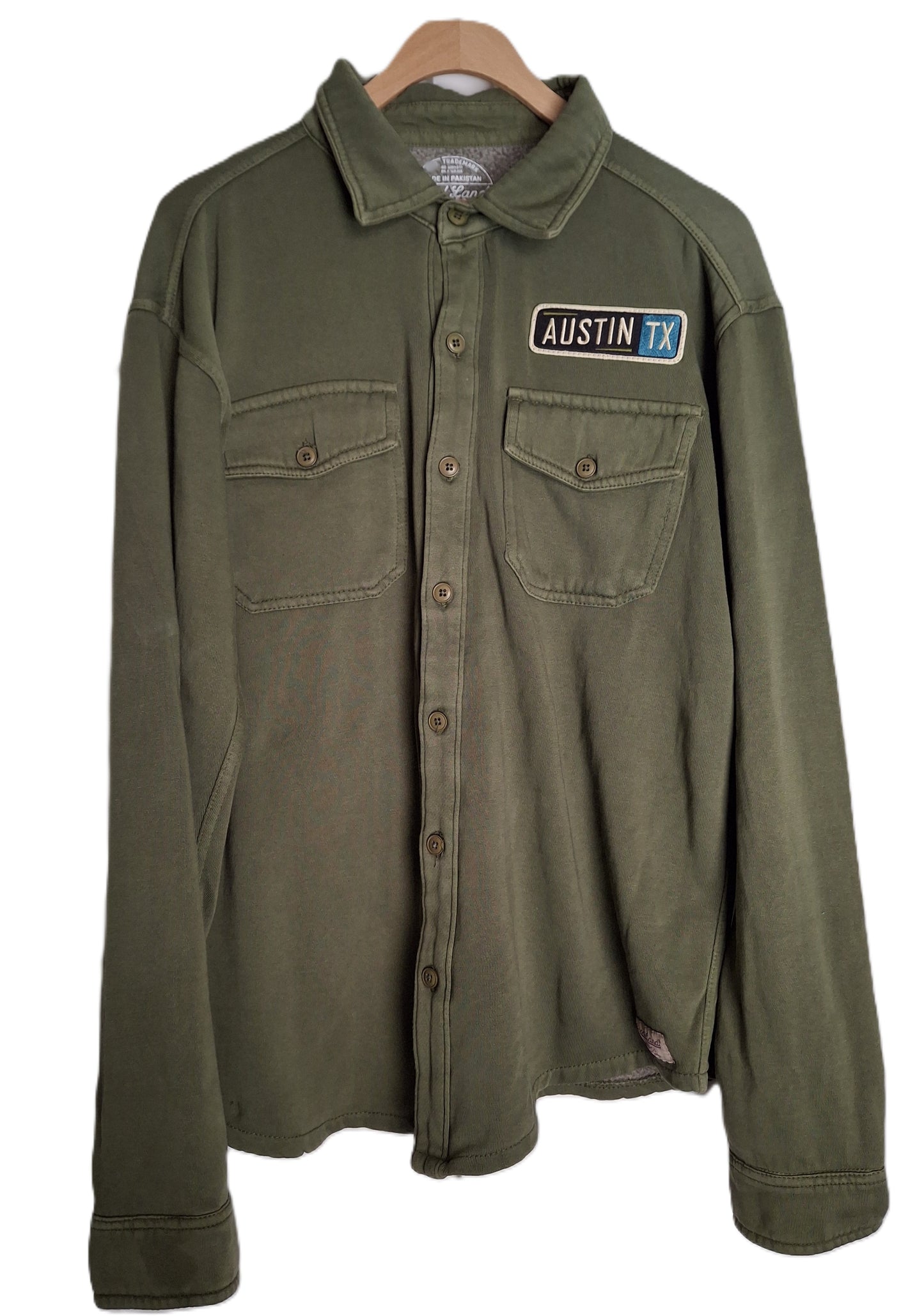 Austin Patch Fleece Shacket