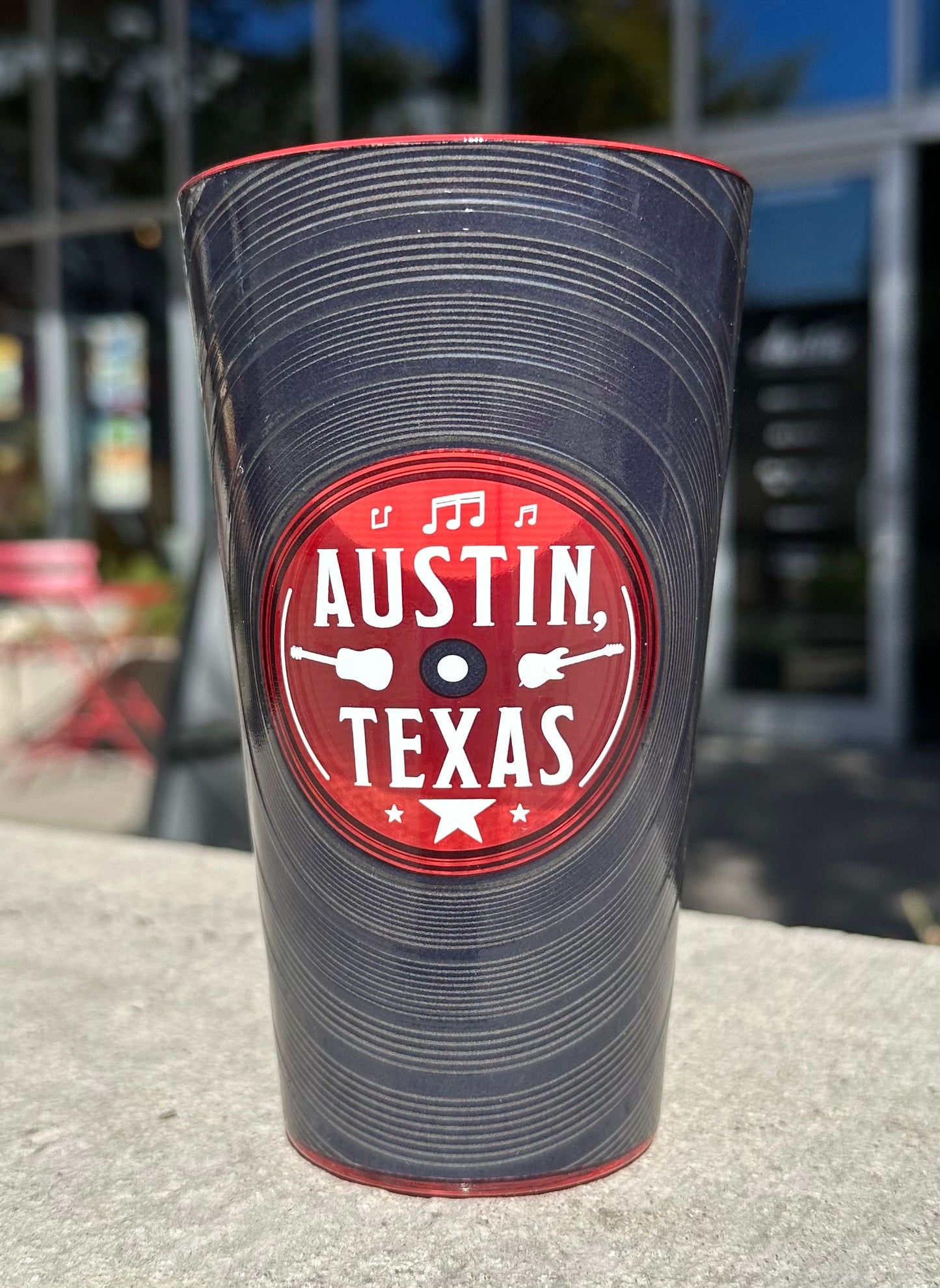 Austin Vinyl Pint Glass