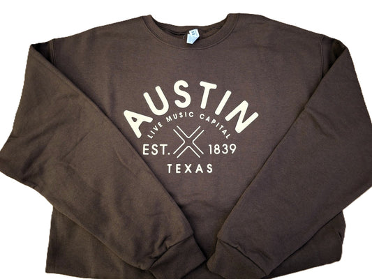 The Bat City Beat Crew Neck Sweatshirt