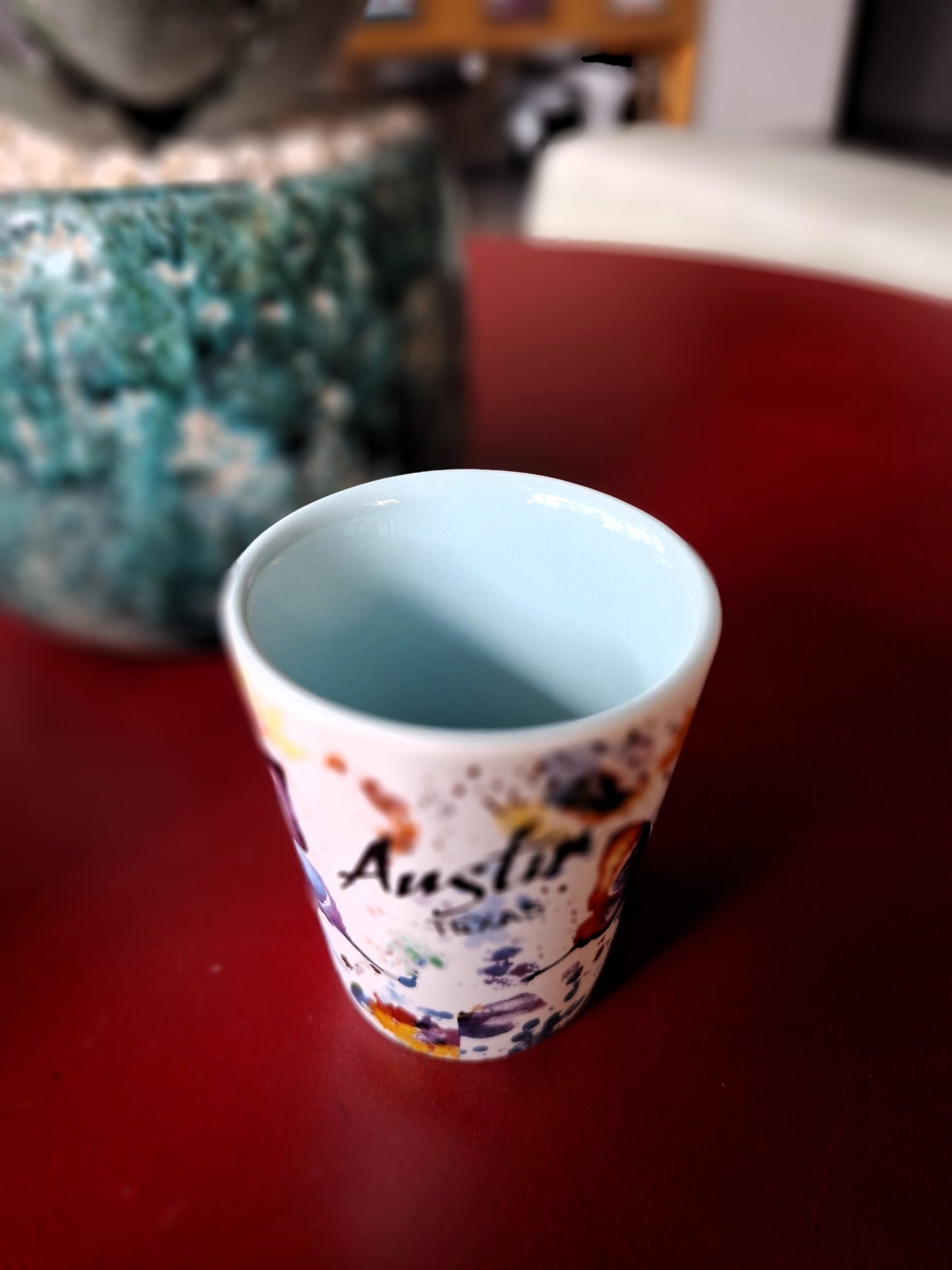 Watercolor Butterfly Shotglass