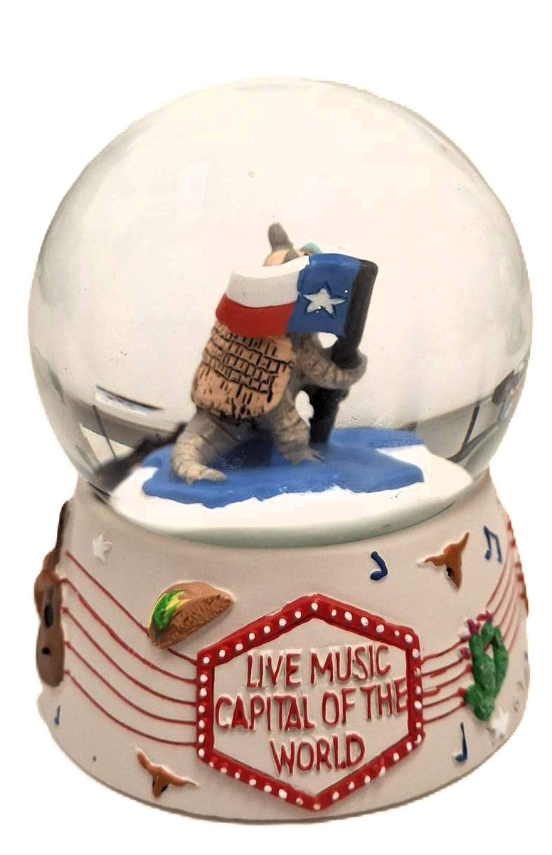 The Bat-tastic Armadillo Snow Globe – Exclusive Edition