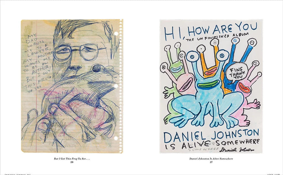 Daniel Johnston: Hardcover Art Book