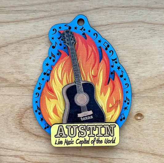Keep Austin Rockin' Magnet