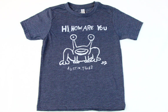 Hi How Are You Kids Tee by Austin Blanks